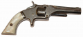 INSCRIBED SMITH AND WESSON MODEL No. 1 SECOND ISSUE REVOLVER