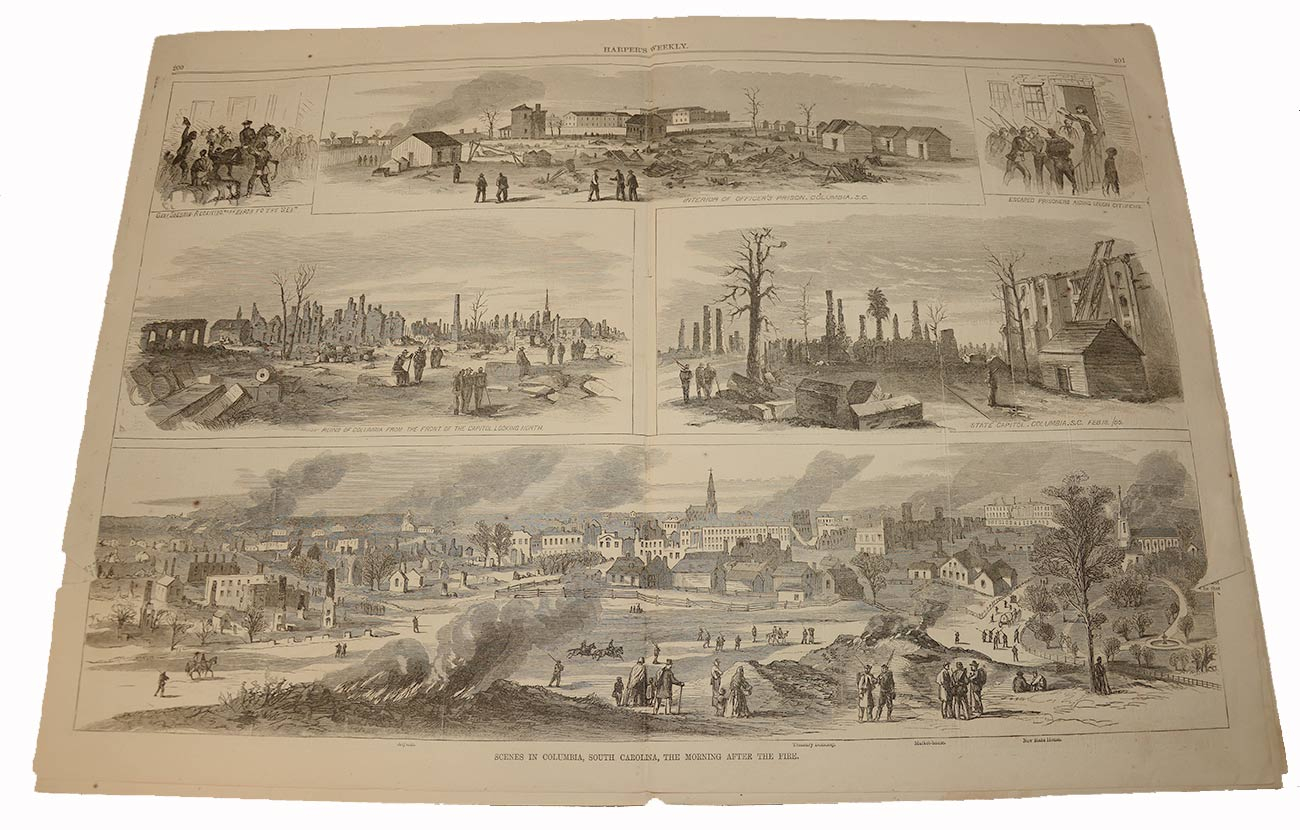 HARPER’S WEEKLY, NEW YORK, APRIL 1, 1865 SHERMAN IN THE CAROLINAS