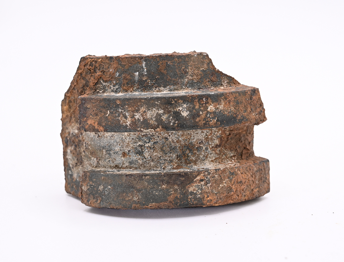 SHELL FRAGMENT FROM A KRUPP SHELL DUG ON THE BATTLEFIELD OF WORTH – AUGUST 1870