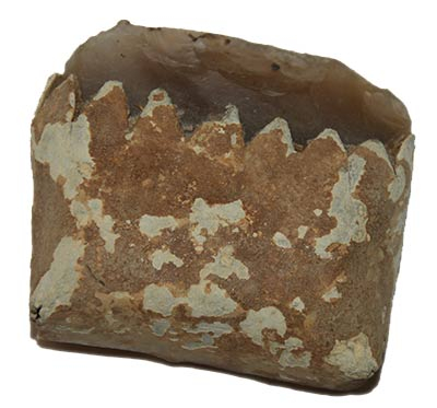 LEAD COVERED MUSKET FLINT -- NAPOLEONIC WAR RELICS – BATTLE OF ECKMÜHL, 1809