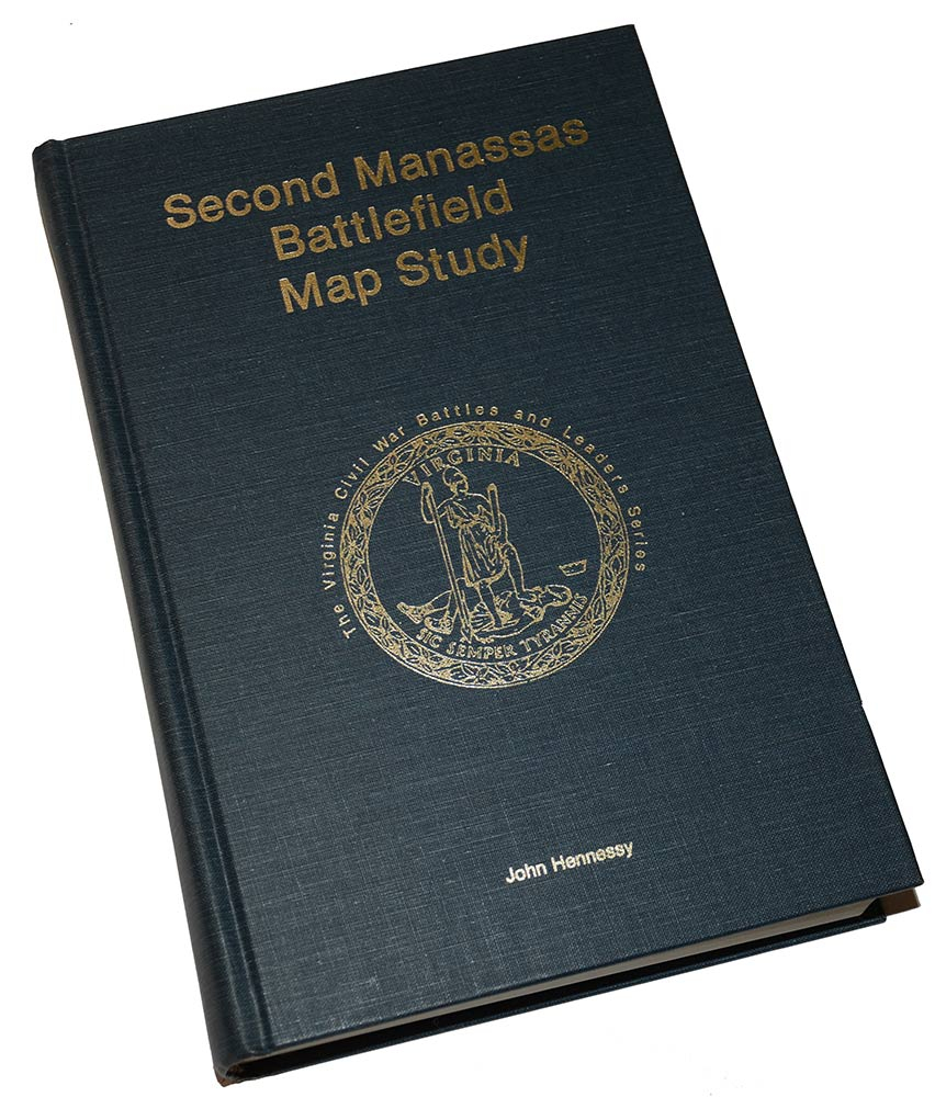 SIGNED LIMITED FIRST EDITION COPY OF SECOND MANASSAS BATTLEFIELD MAP STUDY