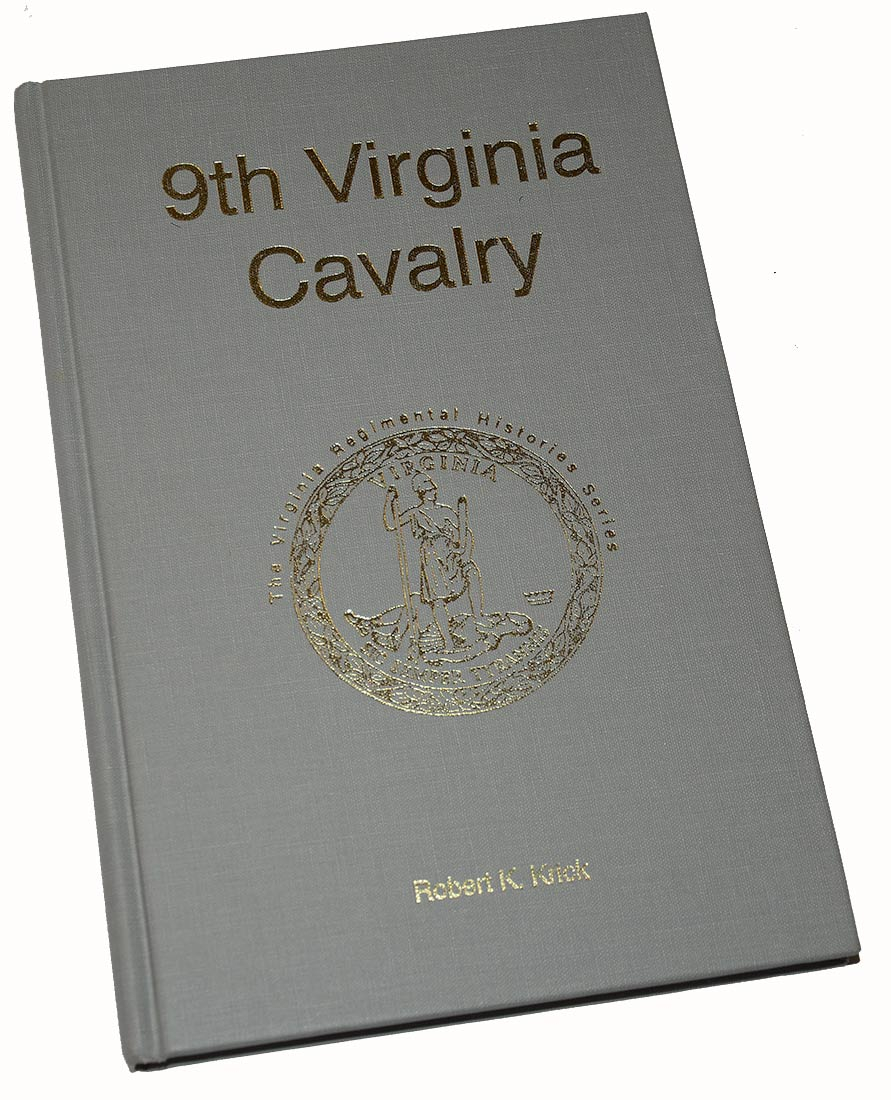 FOURTH EDITION COPY OF THE HISTORY OF THE 9TH VIRGINIA CAVALRY