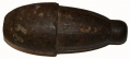 NICE U.S. 3.67” SCHENKL SHELL FROM GETTYSBURG