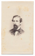 INK SIGNED CDV OF CHIEF ENGINEER JOHN T. McCUTCHEON  