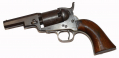 “WELLS FARGO MODEL” COLT M1849 POCKET REVOLVER, DATING 1858, FROM THE SECOND PRODUCTION RUN, WITH NICE CYLINDER SCENE