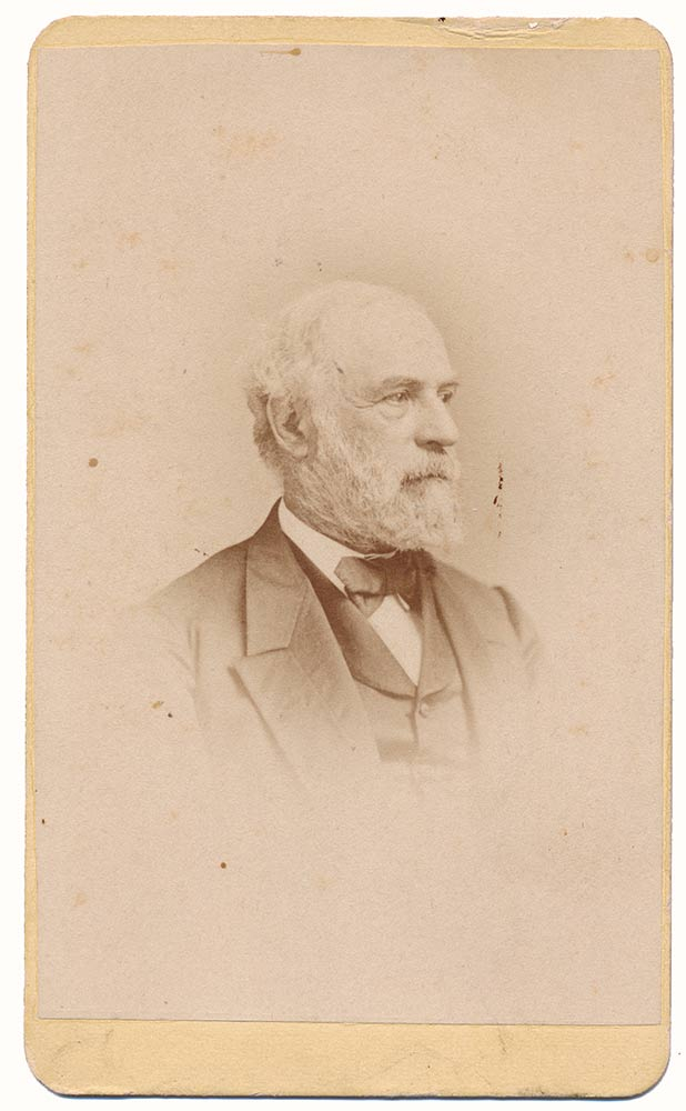 POST WAR CDV OF ROBERT E. LEE BY REES OF RICHMOND