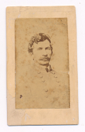 BUST VIEW CDV OF CONFEDERATE GENERAL AND LOUISIANA GOVERNOR HENRY W. ALLEN