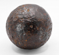 4-LB SHOT RECOVERED FROM THE NAPOLEONIC WAR BATTLEFIELD OF HANAU -1813
