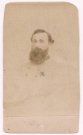 CDV OF UNIDENTIFIED CONFEDERATE CAPTAIN, POSSIBLE ARTILLERY OFFICER