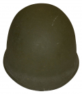 WORLD WAR TWO M1 FIXED BALE HELMET WITH LINER