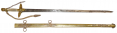 HIGH GRADE Ca. 1850-1860 GENERAL’S SWORD WITH UNUSUAL USA BLADE ETCHING BY LAMBERT, PHILADELPHIA, EX-KEVIN HOFFMAN