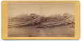 STEREOVIEW LOOKING UP WASHINGTON ST AT PENNSYLVANIA COLLEGE