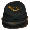FORAGE CAP OF JOHN HAVEN, CO. D 124th INDIANA: ATLANTA CAMPAIGN, FRANKLIN AND NASHVILLE