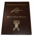 LEATHER BOUND STUDY OF EDGED WEAPONS 