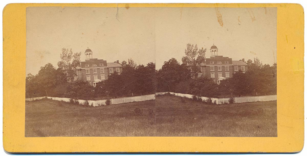 STEREOVIEW OF THE LUTHERAN THEOLOGICAL SEMINARY AT GETTYSBURG 