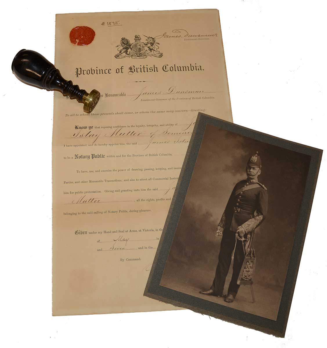 ZULU WAR ERA BRITISH REGIMENTAL WAX SEAL STAMP 