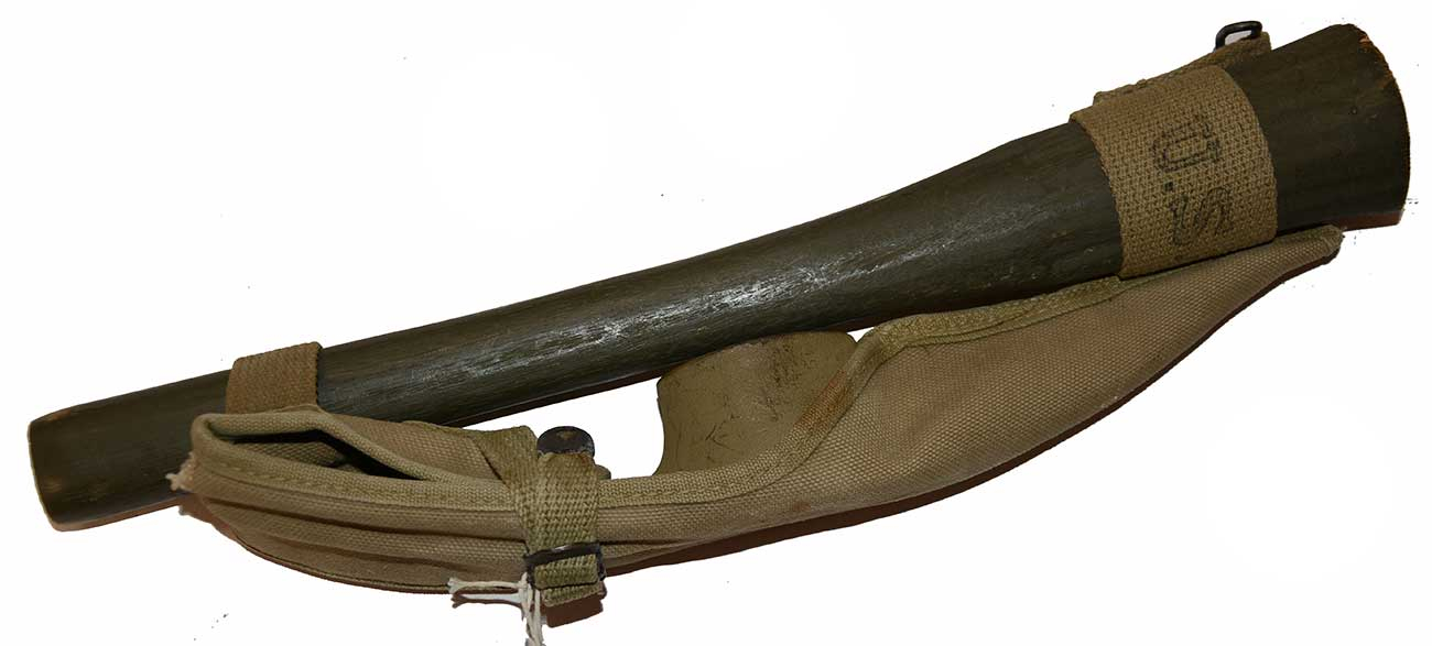 US WORLD WAR TWO PICK, MATTOCK AND CARRIER