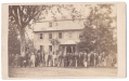 CDV OF THE HOUSE OF HARRIETT BEECHER STOWE IN ANDOVER, MASSACHUSETTS