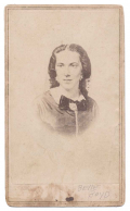 CDV OF FAMOUS CONFEDERATE SPY BELLE BOYD