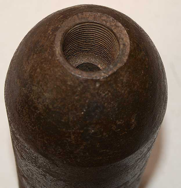 EXCELLENT FIRED U.S. 20-POUNDER PARROTT SHELL — Horse Soldier