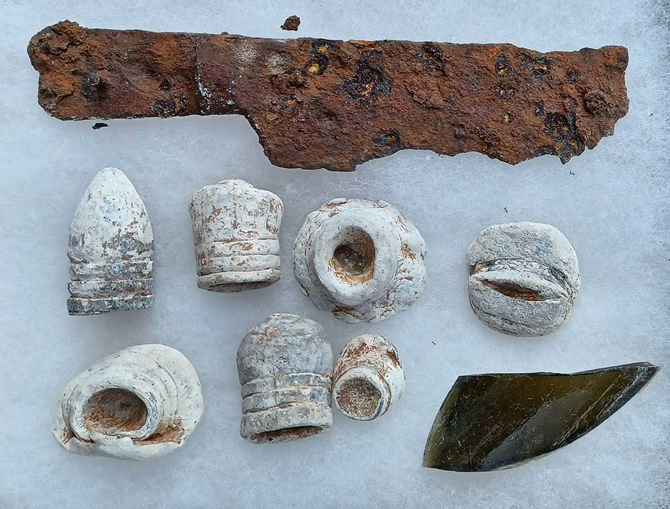 RELICS FROM FORT STANLEY, KNOXVILLE, TN – DEAN THOMAS COLLECTION