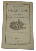 CONFEDERATE CIVIL WAR SPELLING BOOK FROM MOBILE ALABAMA