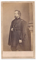 THREE-QUARTER STANDING VIEW CDV OF ROSECRANS AS A MAJOR GENERAL