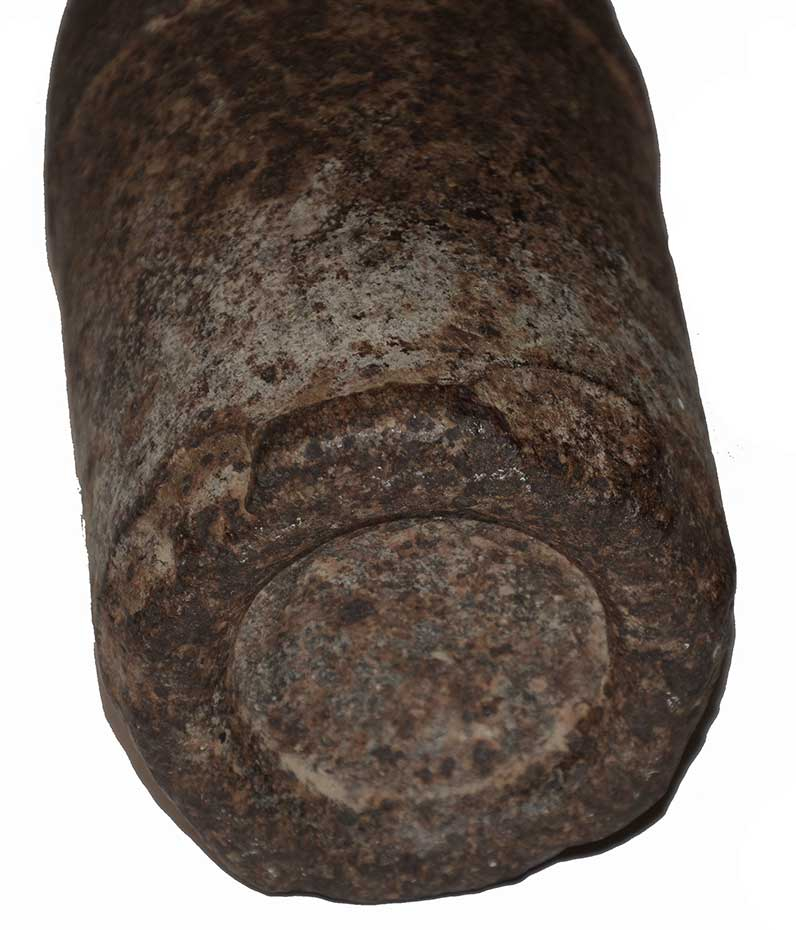 Percussion Shells C.S. 3” BOURRELETED READ PERCUSSION SHELL FOUND ON THE BALTIMORE PIKE ...