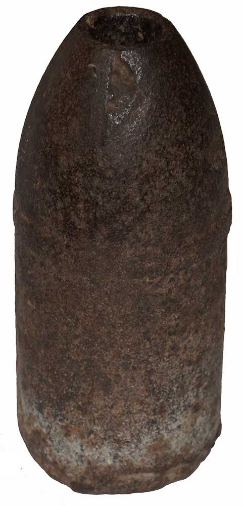 Percussion Shells C.S. 3” BOURRELETED READ PERCUSSION SHELL FOUND ON THE BALTIMORE PIKE ...
