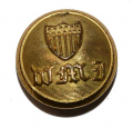 19TH CENTURY WESTERN MILITARY INSTITUTE BUTTON