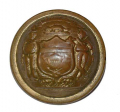 US CIVIL WAR WISCONSIN STATE SEAL BUTTON