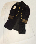 CIVIL WAR COMMODORE’S UNDRESS FROCK COAT OF SILAS H. STRINGHAM, USN: LEADER OF THE FIRST COMBINED OPERATION OF THE UNION NAVY AND ARMY IN THE CIVIL WAR; VICTOR OF THE BATTLE OF HATTERAS INLET BATTERIES