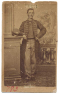 “DEAD LETTER OFFICE” CDV WITH ID TO 48TH MASSACHUSETTS MUSICIAN