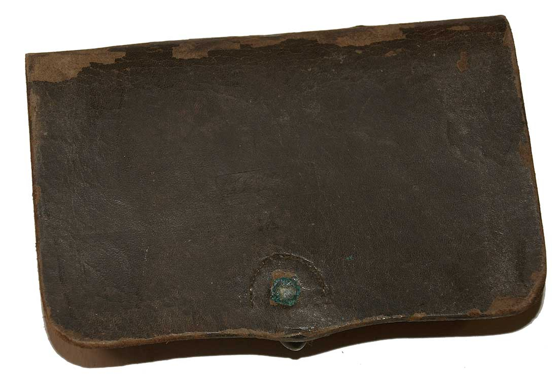 US CIVIL WAR PISTOL CARTRIDGE BOX