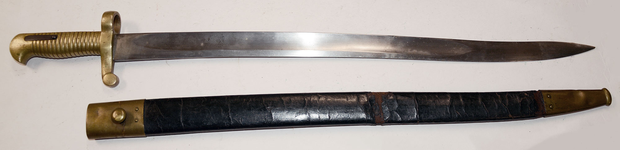 M1859 SHARPS SABER BAYONET WITH SCABBARD