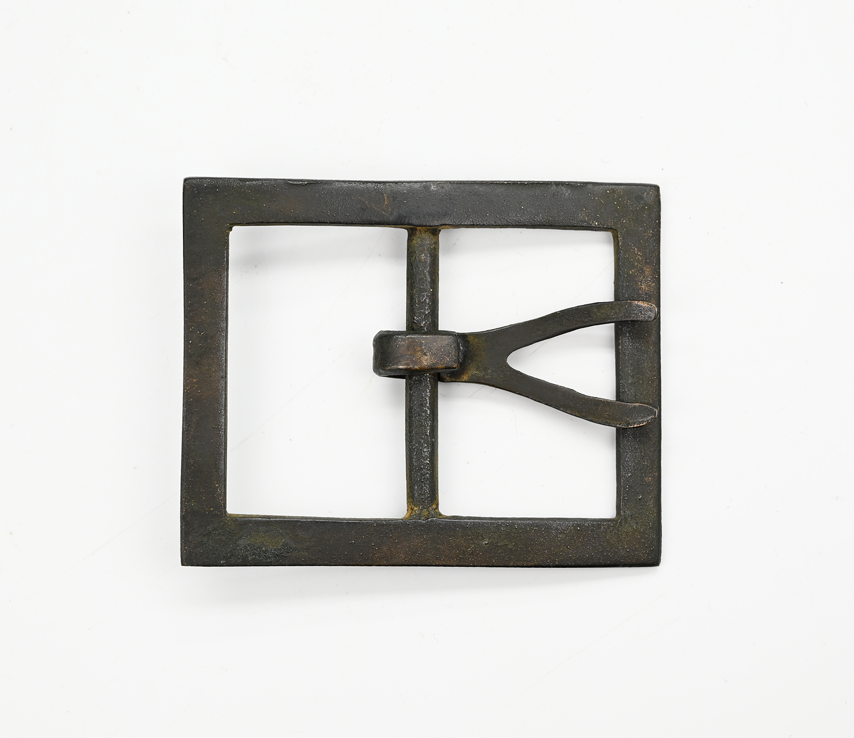 CONFEDERATE MOVABLE TONGUE, WISHBONE FRAME BUCKLE — Horse Soldier