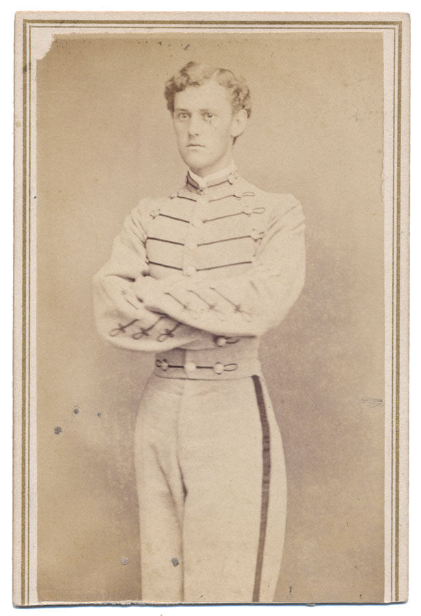 CDV OF NEW MARKET VMI CADET NEWTON MCVEIGH IN UNIFORM