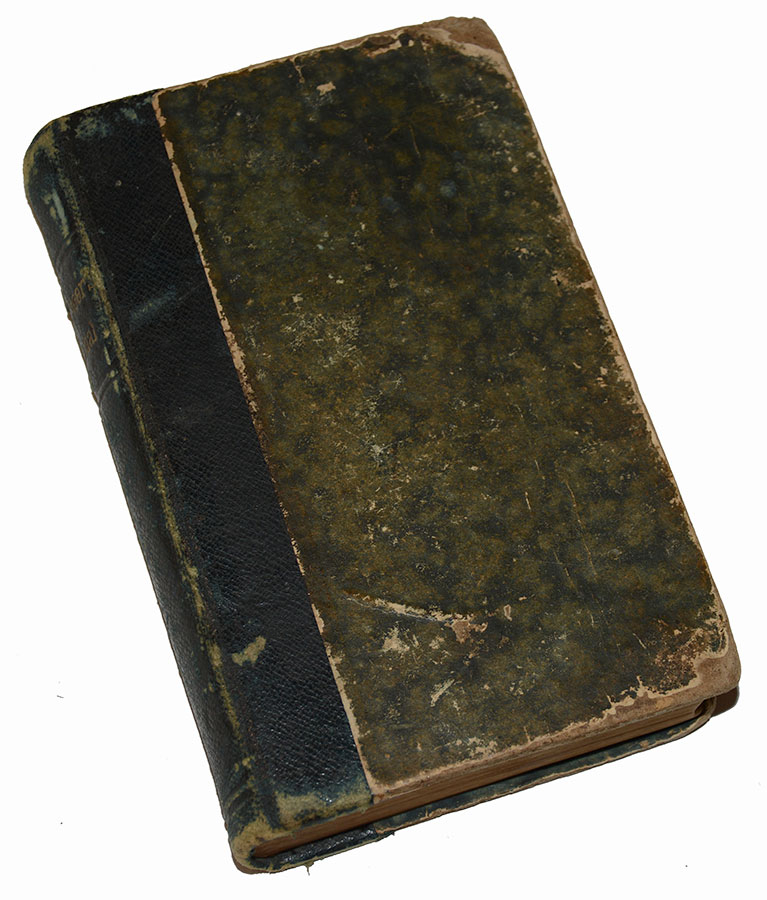CS CIVIL WAR TACTICS MANUAL CARRIED BY NORTH CAROLINA LIEUTENANT-COLONEL WOUNDED AT SEVEN PINES