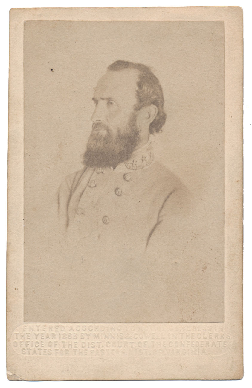 WONDERFUL IMAGE FROM LIFE OF THE WORLD-FAMOUS CONFEDERATE GENERAL THOMAS J “STONEWALL” JACKSON