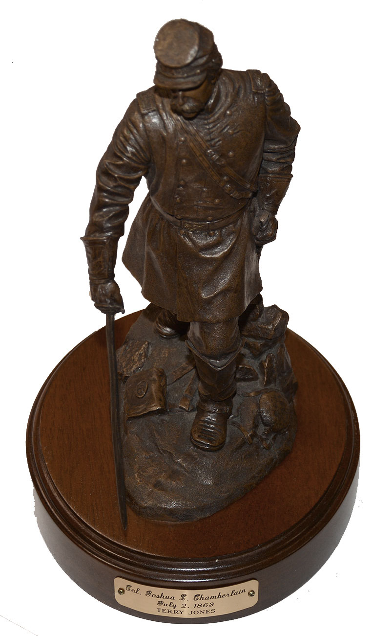 COL. JOSHUA L. CHAMBERLAIN SCULPURE BY TERRY JONES