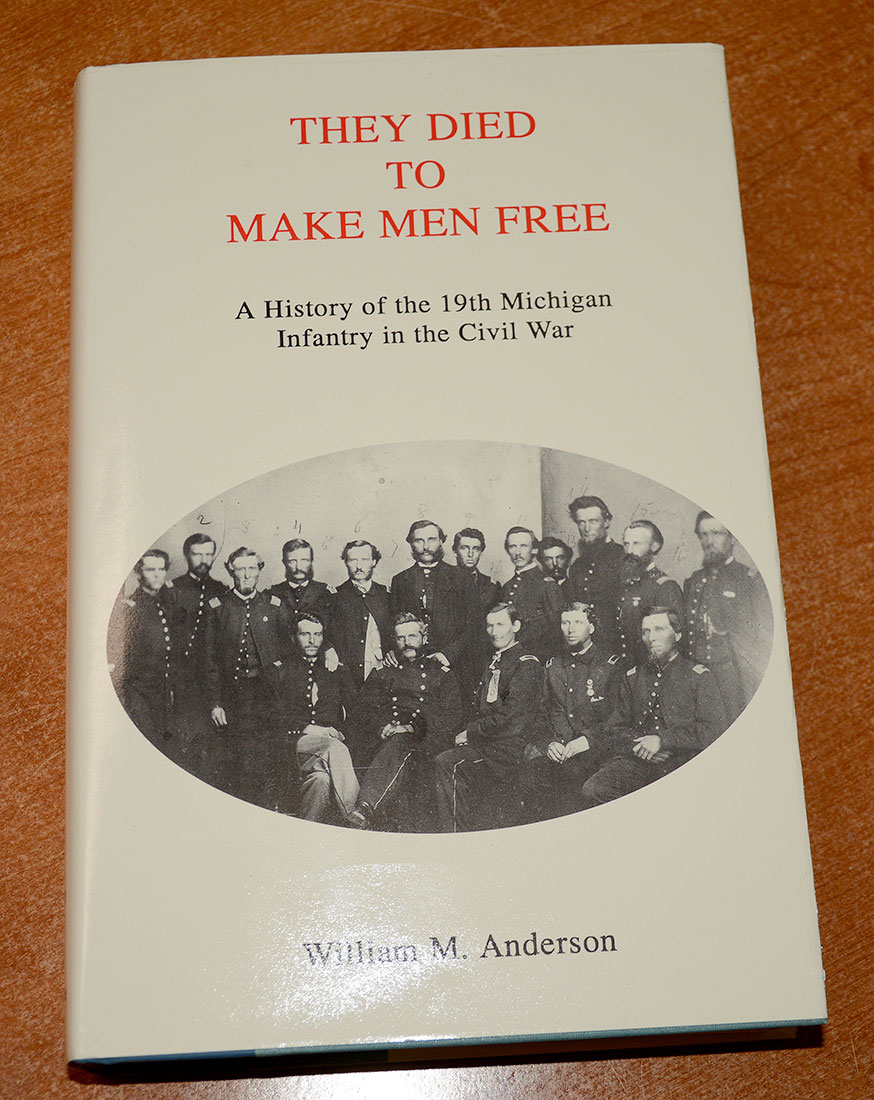 1994 COPY OF THE HISTORY OF THE 19TH MICHIGAN INFANTRY