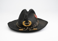 GREAT LOOKING GAR VETERAN’S HAT WITH (A POSSIBLY WARTIME) FIRST DIVISION THIRD CORPS EMBROIDERED BULLION CORPS BADGE