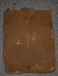 CIVIL WAR ERA WORKSHIRT/SMOCK MADE FROM ALTERED SHIRT FORT PEMBINA