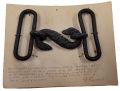 CONFEDERATE IMPORT ENGLISH SNAKE BUCKLE, RECOVERED FROM 2ND MANASSAS