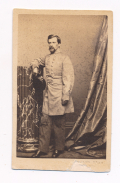 FULL STANDING CDV OF CONFEDERATE GENERAL JOHN PEGRAM 