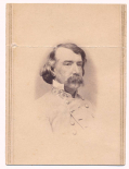 TRIMMED CDV OF GENERAL JOHN M. JONES - KILLED IN THE WILDERNESS