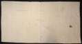 CIVIL WAR PERIOD LINEN SHEET WITH MONOGRAM