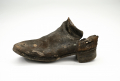 SCARCE US CAVALRY M1872/76 BOOT SALVAGED OR ALTERED BY SOLDIER TO BARRACKS SHOE 