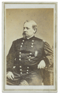 SEATED VIEW OF MAJOR GENERAL WILIAM FARRAR “BALDY” SMITH 