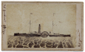 LITHOGRAPHED CDV OF THE USS OTSEGO
